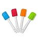 Premium Silicone Spatula Set By Alpha & Sigma - Heat Resistant & BPA Free - Great Stirring, Cooking & Baking Kitchen Accessory - Easy To Clean & Dishwasher Friendly - 4-Piece Bundle