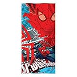 S.L Home Designs Disney Marvel Comics Ultimate Spiderman Super Spy Fiber Reactive Cotton Beach Towel 30x60 Inches