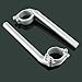 OEM CNC Aluminum Motorcycle Fork Tube Handlebars Handle Bar Clipons Clip-on Left Right For Yamaha YZF-R1 2004-2008