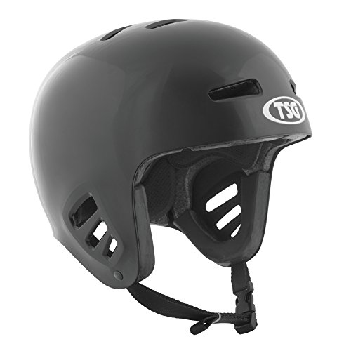 TSG - Dawn Flex Solid Color (Black, S/M 54-56 cm) Helmet for Bicycle Skateboard - Thumbnail 4