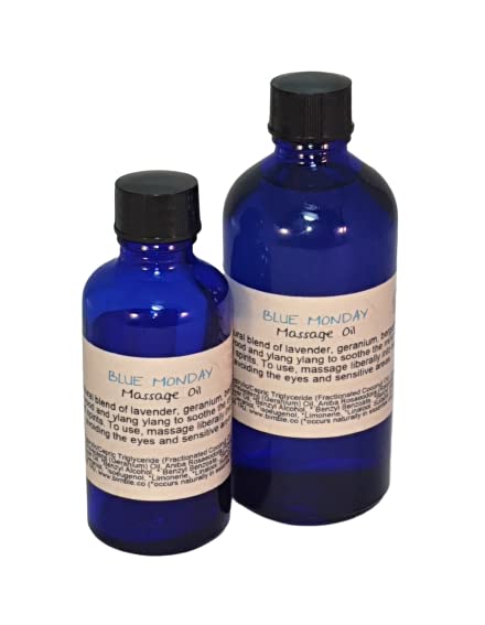 Bimble Aromatherapy Blue Monday Uplifting Massage Oil 100ml