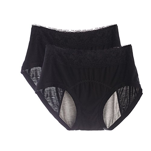 Women s 2 pack lace postpartum underwear & girl s menstrual p…