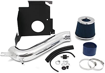 RL Concepts 3" Blue Heat Shield Cold Air Intake + Filter 05-08 Dodge Magnum Charger 05-10 Chrysler 300 3.5L V6