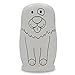 BestPysanky 5 Unpainted Animals Wooden Nesting Dolls Matryoshka 4.75 Inches