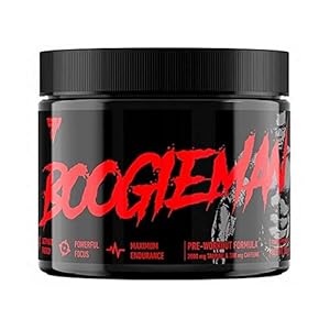 BOOGIEMAN 300g | Pre-Workout Supplement | Nitric Oxide Booster | Energy & Endurance | Beta-Alanine | L-Citrulline Malate | L-Arginine | L-Tyrosine (Bubble Gum)