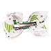 Baby Hair Clips Bowknot Grosgrain Ribbon Hair Bows Girl's Hair Clip for Babies Christmas 8x4CM Pack of 8