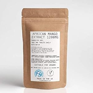 Fitness Health African Mango 1200mg 60 Tablets Diet Weight Loss Extreme Fat Burner Vegan Friendly