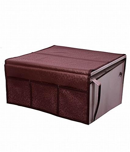Kuber Industries Rexene Decorative Fridge Top Cover - Maroon