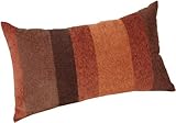 Brentwood Originals Big Stripe 14 by 24-Inch Knife Edge Pillow, Spice