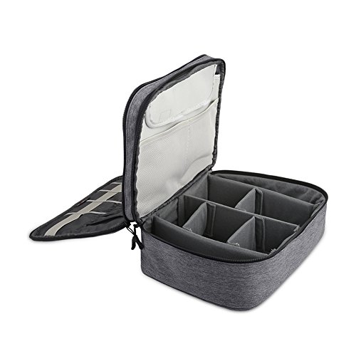 image for BUBM Travel Organizer, Electronic Accessories Storage Bag for Cord, Me