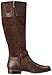 AK Anne Klein Women's Coldfeet Wide Leather Riding Boot