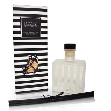 LOVSPA Mandarin & Ginger Luxury Home Fragrance Diffuser Reeds Set - Thumbnail 3