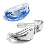 Swim Goggles Leakproof Anti Fog UV Protection for Adult Men Women Youth Kids