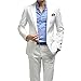 Mens One Button Formal 2-piece Suits Tuxedo Multi-color Slim Fit
