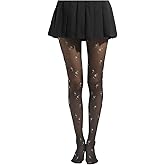 Sahabowi Women Tights, Female Sheer High Waist Pantyhose, Vintage Control Top Stockings