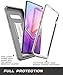 SUPCASE Unicorn Beetle Pro Series Designed for Samsung Galaxy S10 Case (2019 Release) Full-Body Dual Layer Rugged with Holster & Kickstand Without Built-in Screen Protector (White)