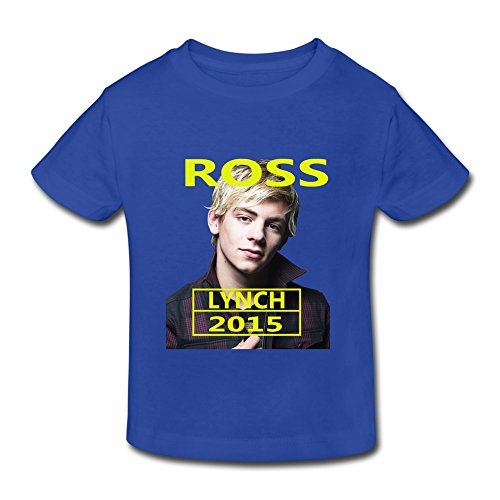 TBTJ Ross Lynch 2015 R5 T Shirts For Children 2-6 Years Old RoyalBlue 5-6 Toddler