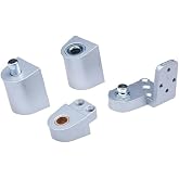 Offset Pivot Hinge, Half Surface, 125 lb.