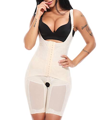 MISS-MOLY-Donne-Body-Shaper-Guaina-Contenitiva-e-Modellante-della-Coscia-Reducer-15X3-Hook-Dimagrante-Shapewear-Corsetto