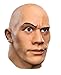 Disguise Men's the Rock Deluxe WWE Adult Mask, Multi, One Size