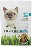 Pet Greens Treats Seafood Salad Crunchy Cat Treat
