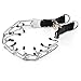 PetAZ Dog Pinch Collar Training Metal Gear Pets Prong Collar, with Quick Release Snap Buckle and Rubber Tips, Easy-On Training Adjustable Dog Collar for Medium Large Dogs [Style A]