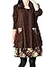 ZANZEA Women's Casual Plus Size Long Sleeve Floral Printed Loose Jumper Dress