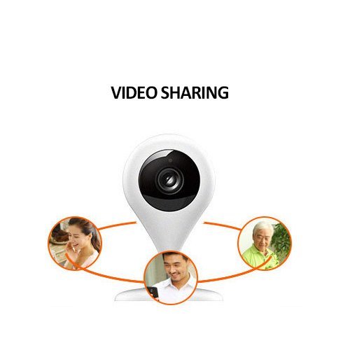 MADETEC IP Security Camera, 720 HD Wireless Wifi-Home Video Monitoring Surveillance Camera with Built-in Speaker