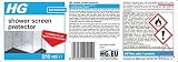 HG Shower Screen Protector & Limescale Remover 250ml - Easy Cleaning view 8