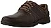 Clarks Senner Place Dark Brown Mens Oxfords