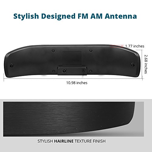 【Upgrade Version】 Radio Antenna, FM Radio Antenna for Receiver,AM Radio