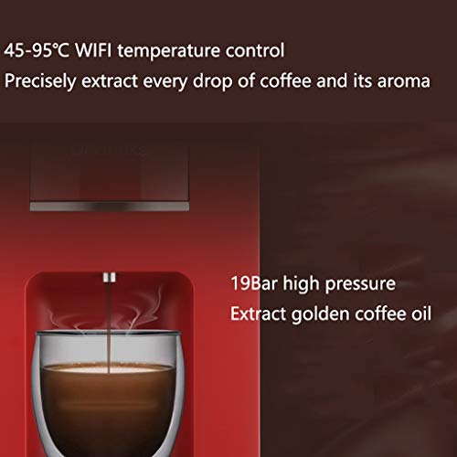 Dzwyc Schleifmaschine 19bar Kapsel Kaffeemaschine Home Office Vollautomatische Kaffeemaschine Kleine Espresso… – Bild 5