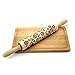 Engraved PAISLEY pattern Embossing Rolling Pin for cookies
