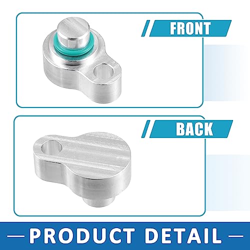 A ABSOPRO Rear AC Block Off Air Conditioning Block Off Cap for Ford