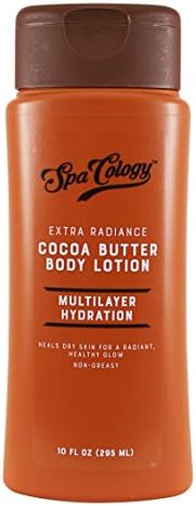 Spacology Cocoa Butter Lotion, 10 Ounce (Pack of 4)