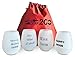 4 Wine Glasses Unbreakable W/Box-Great Gift Food Grade Plastic Funny and Durable Shatterproof Stemless Great for Wine Beer Whiskey Cocktail any Beverage Outdoor Party Pool Camping Beach