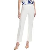 Anne Klein Womens Pull on Hollywood Waist Straight Ankle (