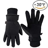 OZERO Winter Gloves Cold Weather Proof Thermal Glove - Water Resistant Insulated Cycling Skiing Driving - Hands Warm Men Women