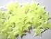 DEESEE(TM) New;Luminous Wall Stickers100PC Kids Bedroom Fluorescent Glow In The Dark Stars Wall Stickers (Yellow)