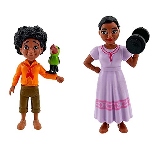 Disney Encanto Series Figure Toys of 6pcs Set,Dessert Table Decorations