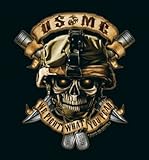 Rothco Bi USMC 'We Fight What You Fear' T-Shirt, Medium