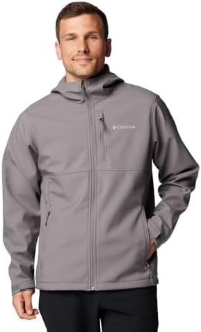Columbia Men Omni-Shield Mt. Village Softshell Jacket (S, Navy) at