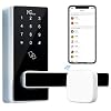NGTeco Door Locks with keypads, Built-in WiFi Keyless Entry Smart Locks with Gateway (Included), Touchscreen Digital…