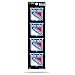 Rico Industries NHL New York Rangers Die Cut 4-Piece The Quad Sticker Sheet