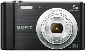 Sony DSCW800/B 20.1 MP Digital Camera (Black)