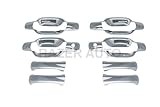 Razer Auto 2004-2012 CHEVY CHEVROLET COLORADO / 2004-2012 GMC CANYON CHROME DOOR HANDLE COVER 4D W/ PASSENGER SIDE KEYHOLE