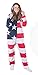 Forever Lazy Non-Footed Adult Onesies, One-Piece Pajama Jumpsuits for Men and Women, Unisex. with Detachable Feet.
