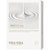 DRVIP White Mask | Emergency Treatment Face Mask To Rejuvenate Lackluster Skin | Pack of 5