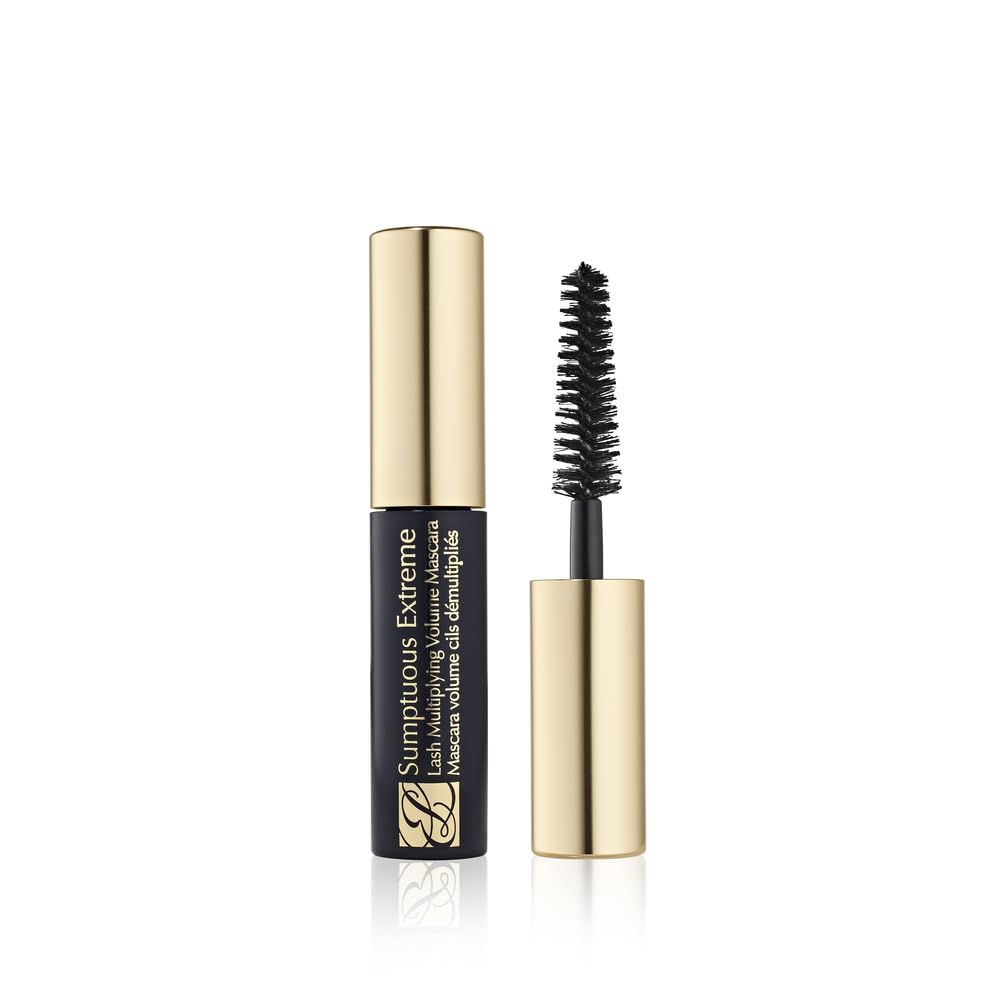 Photo 1 of Estée Lauder Sumptuous Extreme Lash Multiplying Volume and Length Mascara | 01 Extreme Black, Travel Size, 0.09 Fl Oz