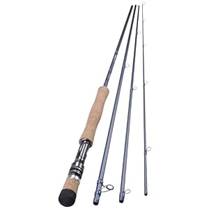 Shakespeare New Agility 2 4 Pièces Voyage Mouche Canne Avec Cordura Tube Truite Saumon Brochet Pêche À La Mouche